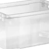 Sale Maxi Crownest Boîte de Rangement Transparent - 59x39x30cm - 50L Box Et Panier À Linge