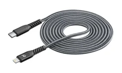 Hot Kevlar Usb-C - Lightning 2M Bk Accessoires Smartphone