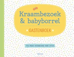 Discount Kraambezoek & babyborrel gastenboek Livres
