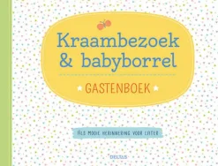 Discount Kraambezoek & babyborrel gastenboek Livres