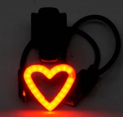Online Lampe arrière USB Love Accessoires Vélo