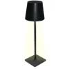 Hot Lampe de table LED Hierbas à énergie solaire - Dimmable - Noir Lampes De Chevet
