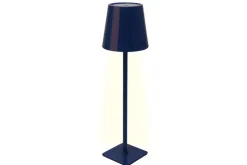 Clearance Lampe de table LED sans fil Sphere avec commande tactile - Dimmable - USB - Bleu Lampes De Chevet