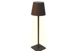 Hot Lampe de table LED sans fil Sphere avec commande tactile - Dimmable - USB - Gris clair Lampes De Chevet
