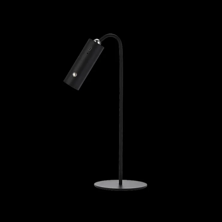 Lampe de table LED sans fil Desk avec commande tactile - Dimmable - USB - Noir Lampes De Bureau