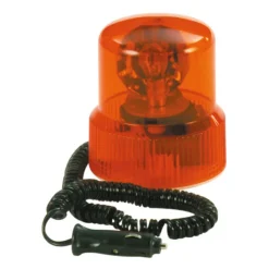 Lampe tournante 12 V orange aimant Accessoires Voiture