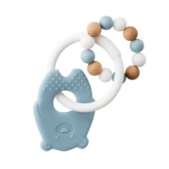 New Lapidou Anneau dentition silicone ours et billes bois Anneau De Dentition