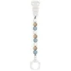 Sale Lapidou Attache Tétine Beige-Bleu-Blanc Tétines Et Attache-tétines