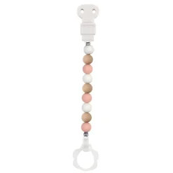 Clearance Lapidou Attache Tétine Beige-Rose-Blanc Tétines Et Attache-tétines