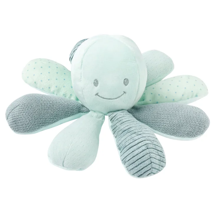 Hot Lapidou Poulpe activités vert Peluches Et Câlins