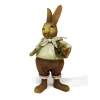 Lapin de Pâques décoratif avec carotte 18,5 cm Décoration De Pâques