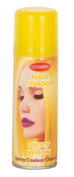 Laque Cheveux Jaune En Spray - 125 ml Accessoires