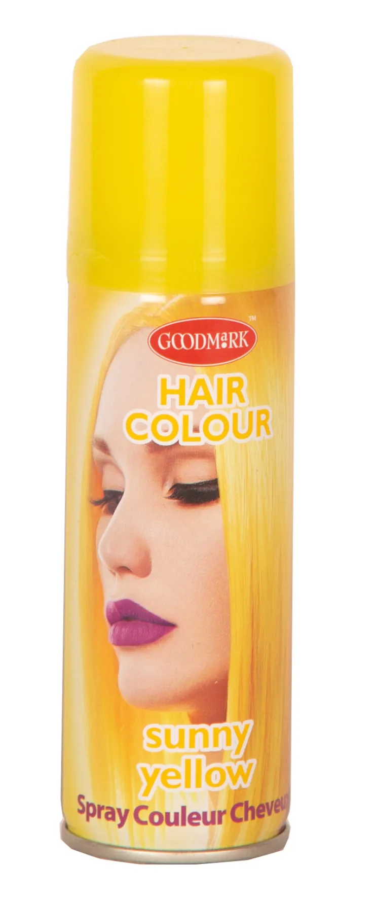 Laque Cheveux Jaune En Spray - 125 ml Accessoires