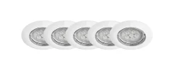 Led 5 x GU10 4,7W blanc Spots|Lampes Led