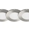 Led 3 x 4,6W satin IP 65 Spots
