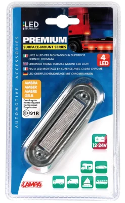 Online LED Montage Externe Premium 24V Ambre Éclairage