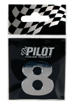 Lettre 3D 8 28mm Accessoires Voiture