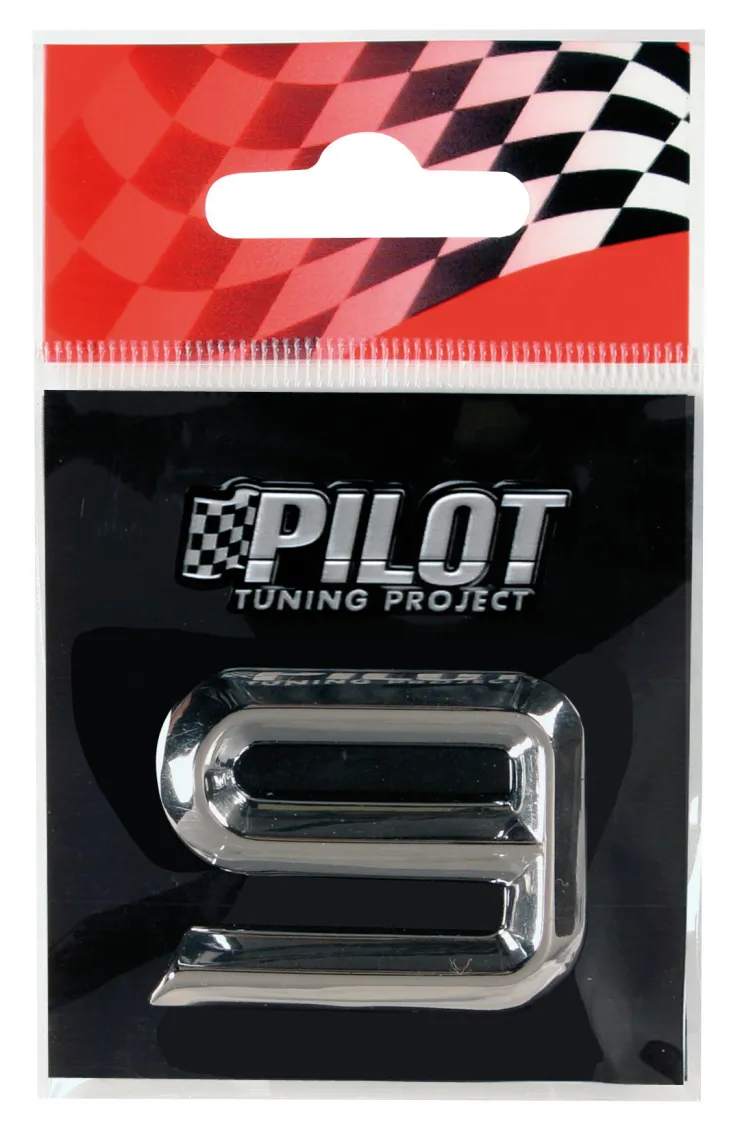 New Lettre 3D 9 26mm Accessoires Voiture