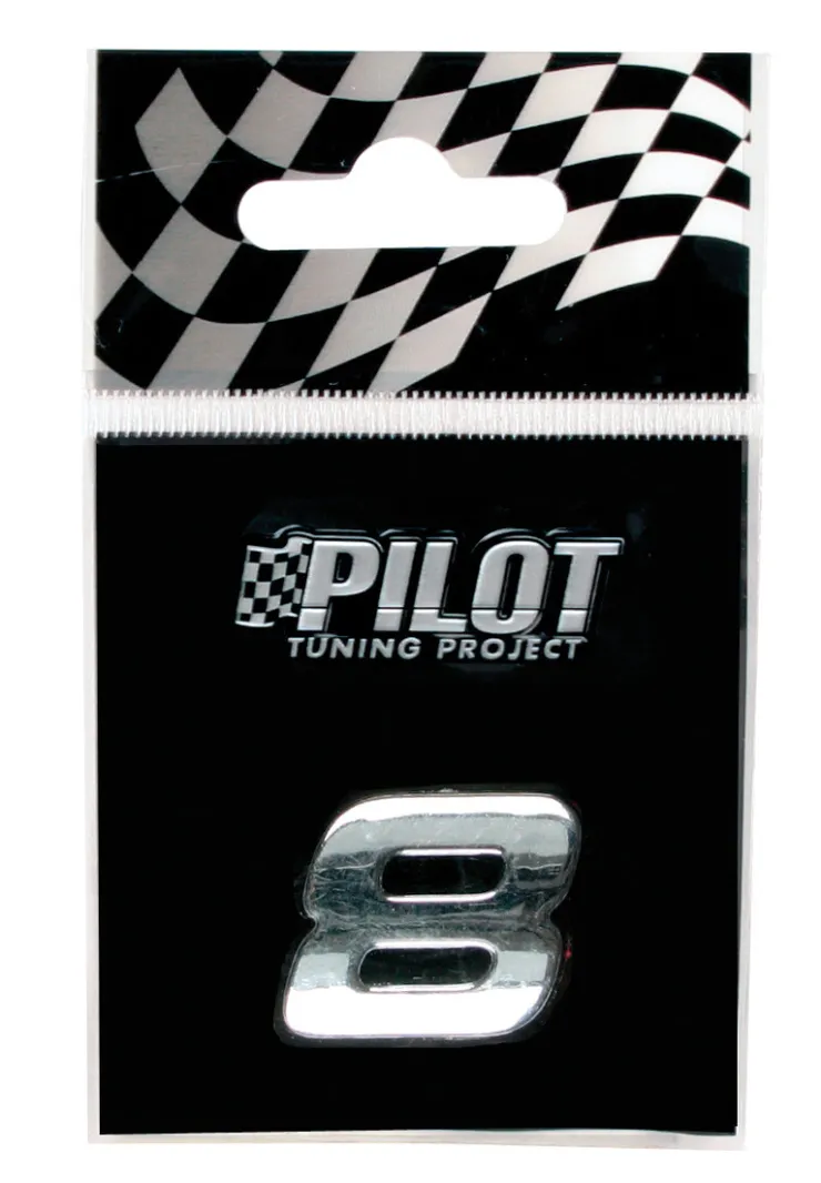 Sale Lettre 3D 8 18mm Accessoires Voiture
