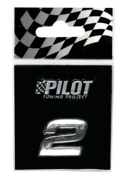 Hot Lettre 3D 2 18mm Accessoires Voiture