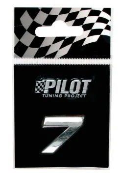 New Lettre 3D 7 18mm Accessoires Voiture
