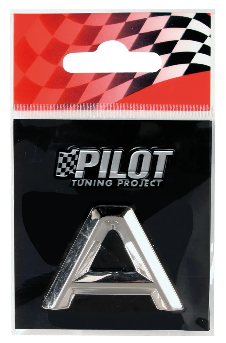 Best Lettre 3D A 26mm Accessoires Voiture