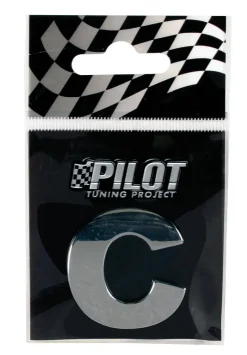 Best Lettre 3D C 28mm Accessoires Voiture