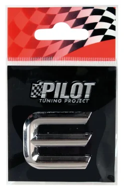 Outlet Lettre 3D E 26mm Accessoires Voiture