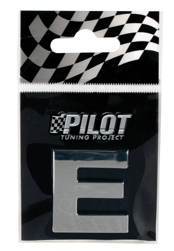 New Lettre 3D E 28mm Accessoires Voiture