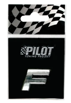 New Lettre 3D F 18mm Accessoires Voiture