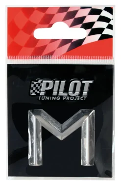 New Lettre 3D M 26mm Accessoires Voiture