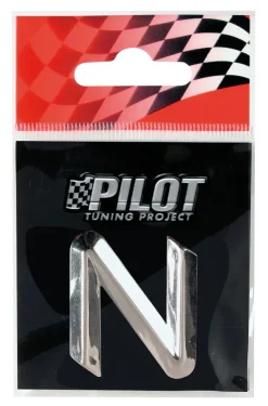 Lettre 3D N 26mm Accessoires Voiture