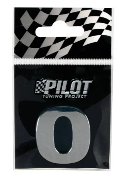 Lettre 3D O 28mm Accessoires Voiture