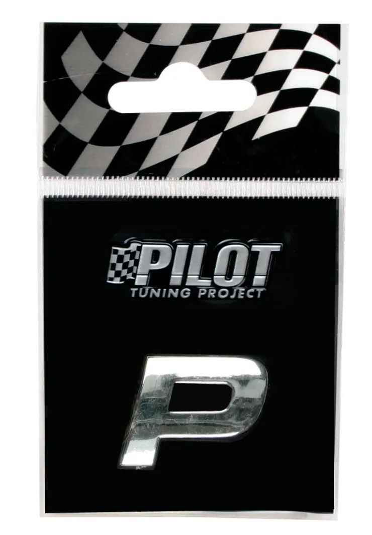 Best Lettre 3D P 18mm Accessoires Voiture