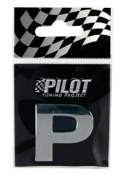 Outlet Lettre 3D P 28mm Accessoires Voiture