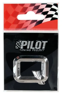 Lettre 3D Q 26mm Accessoires Voiture