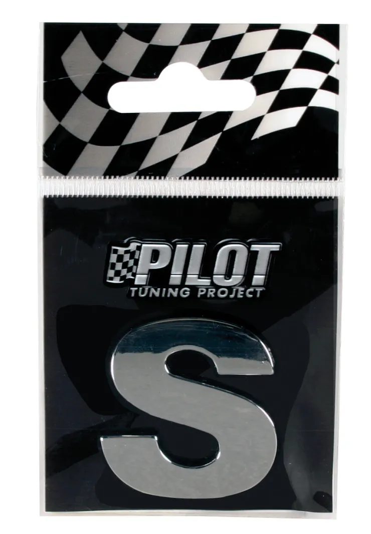 Discount Lettre 3D S 28mm Accessoires Voiture