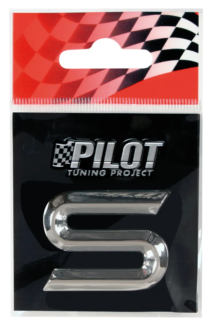 Lettre 3D S 26mm Accessoires Voiture