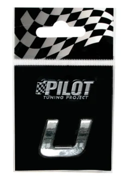 Clearance Lettre 3D U 18mm Accessoires Voiture