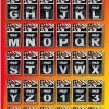 Sale Lettre 3D 10x48pcs 28mm Accessoires Voiture