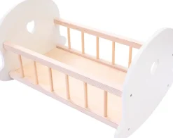New Lit de poupée rose/blanc Poupées Et Peluches