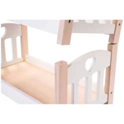 Online Lit superposé pour poupées rose/blanc Poupées Et Peluches