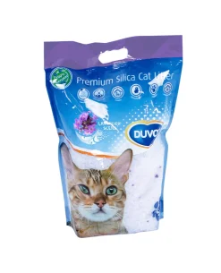 Litière chat premium silica lavendel 5 L Toilettes Pour Chat