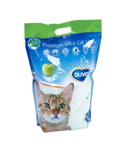 Litière chat premium silica pomme 5 L Toilettes Pour Chat