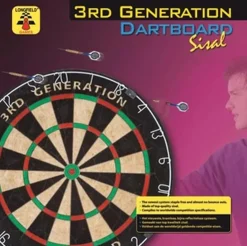 New Longfield Dartbord 3rd Generation - Sisal Jeux D'action