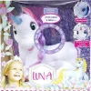 Best Luna Licorne Interactif - 3 Histoires - Yeux Mobiles - 36cm Poupées Et Peluches