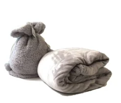 Outlet LUXE PLAID SHERPA GR 160X200 Plaids Et Couvre-lits|Coussins Et Plaids