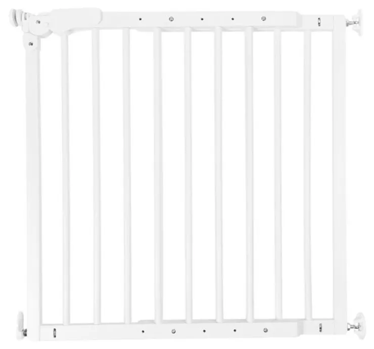 Best Maestro Barriere De Porte/Escalier 73,5-104 cm Bois Blanc Barrières De Portes Et D'escaliers