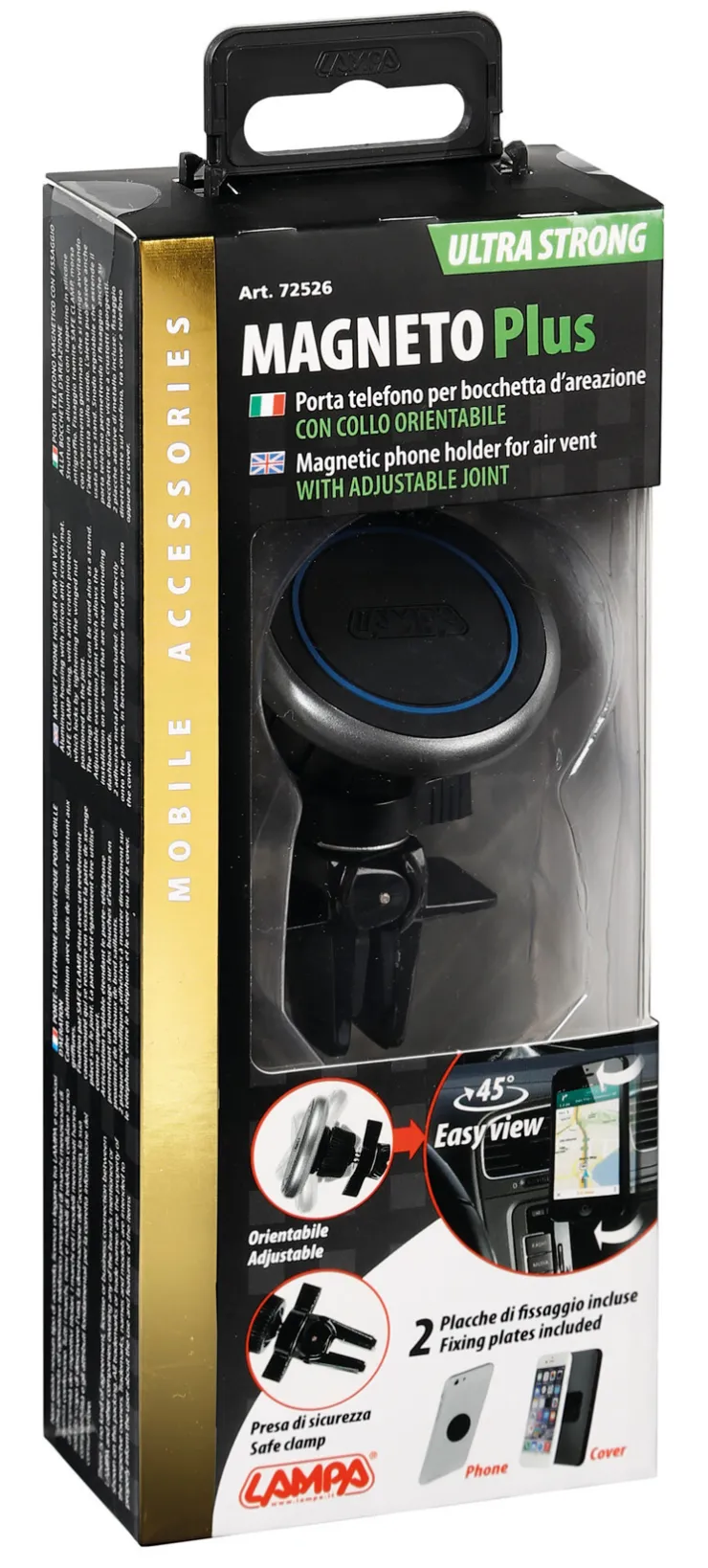 Best MAGNETO PLUS Clip Porte Telephone Accessoires
