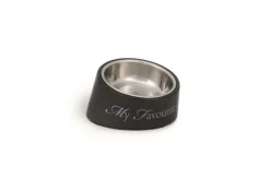 Clearance Mangeoire 'My favourite cat' gris 14 cm Gamelles